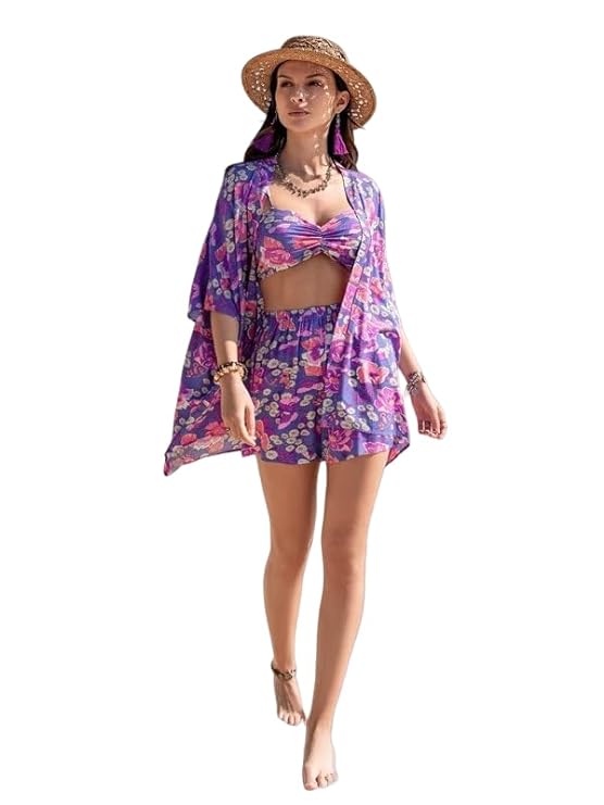 Casual Three-Piece Dresses for Women Perfect Beachwear